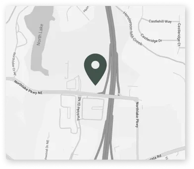 Map to Reich Dental Center in Tucker, GA