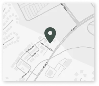 Map to Reich Dental Center in Woodstock, GA